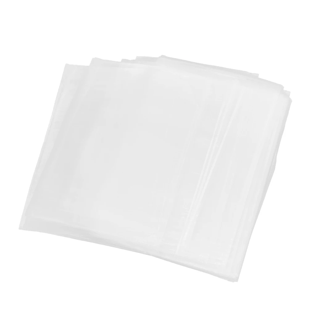 50Pcs Water Soluble PVA Bag Carp Fishing Bait Bags PVA Mesh Fast Dissolving Bags Carp Coarse Boilie Bait Bag Feeder Tackle Pesca