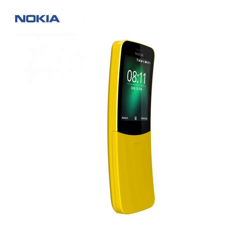 Цвет: желтый Мобильный телефон Nokia 8110 Dual Sim - Цвет: Цвет: желтый