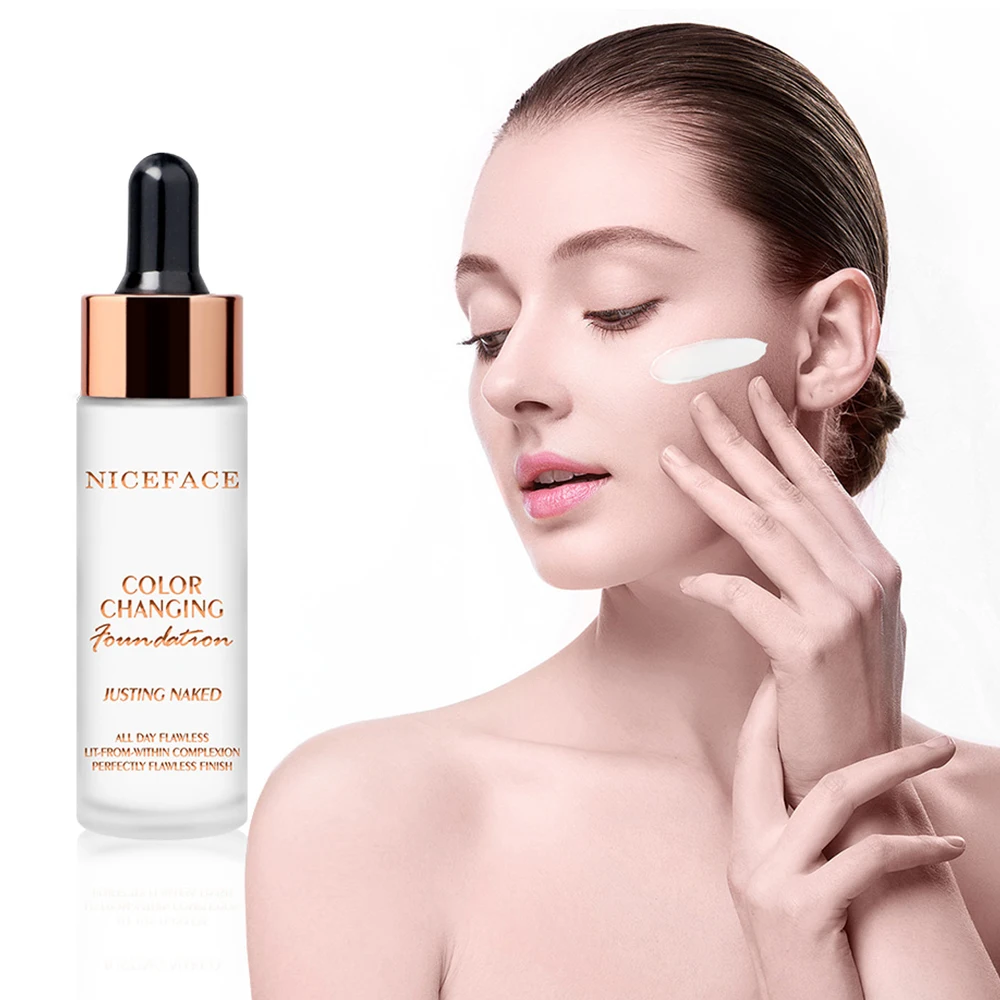 Светильник NICEFACE полупрозрачный жидкая косметика/основа Увлажняющая консилер контроль масла матовый стойкий консилер для лица основа для макияжа