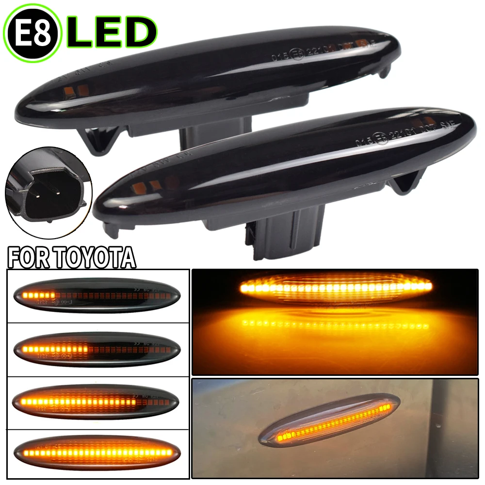 Lexus IS250 IS350  2PCS Led ̳ ̵ Ŀ  ñ׳   Ʈ Toyota MARK X REIZ CROWN UZZ40 Highlander Camry 40