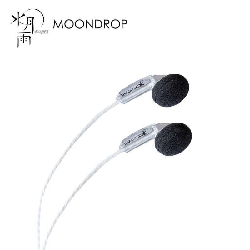 Moondrop ShiroYuki White Snow HiFi динамические наушники-вкладыши линейного типа | Электроника
