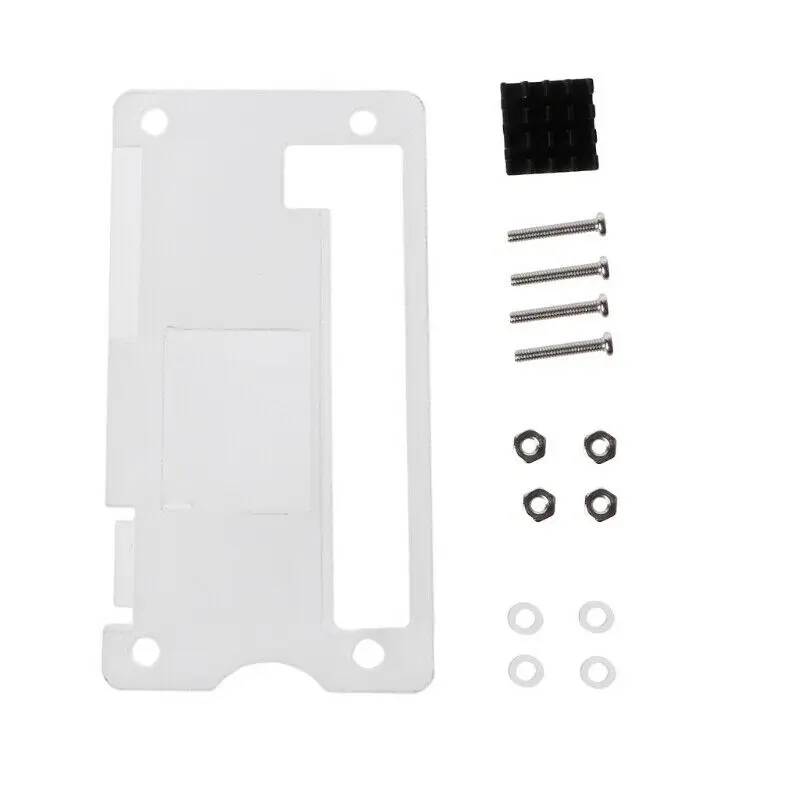 Акриловый протектор с радиатором чехол для Raspberry Pi Zero