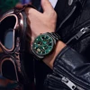 CURREN New Green Mens Watches Top Brand Luxury Stainless Steel Quartz Watch Men Sport Date Male Clock Waterproof Wristwatch 5