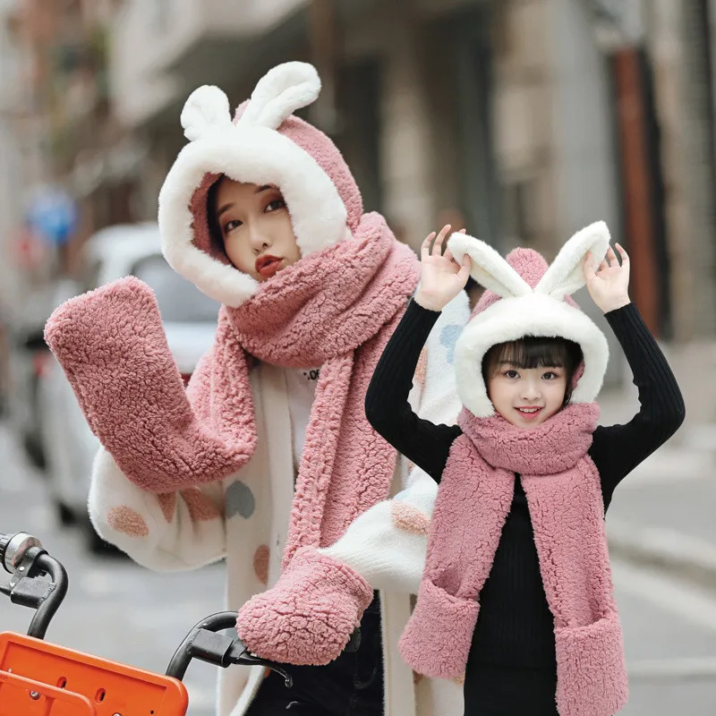 scarf and gloves ladies