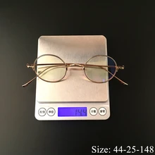 Ограниченная серия, винтажные ультралегкие очки из чистого титана, оптическая оправа, KV-10, классические круглые очки для женщин и мужчин, оригинальное качество