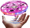 Roclub Mini Flying Helicopter RC UFO Dron Aircraft Boys Hand Controlled Drone Infrared RC Quadcopter Induction Kids Toys 1