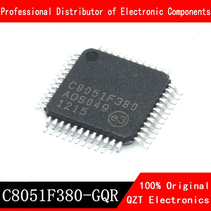 5pcs/lot C8051F380-GQR C8051F380-GQ C8051F380 TQFP-48 new original In Stock 5pcs lots atmega168pa au atmega168pa atmega168 tqfp 32 ic in stock