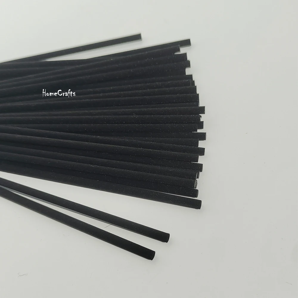 Description Picture 6 of item5mmx25cm Aroma Diffuser Replacement Black Fiber Reed Sticks Air Freshener Aromatherapy Diffuser Rattan Sticks Refill Sticks