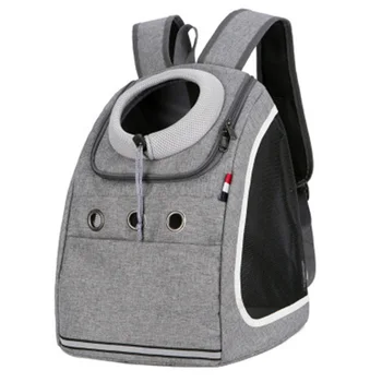 

Space Capsule Large Pet Backpack Hiking Dog Cat Carrier Puppy Ventilation Camping Visible Reflective Drawstring Travel Bag