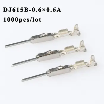 

DJ615B-0.6 0.6 1000PCS plug terminal Male female wire connector Plugs socket Fuse box Wire harness Soft Jacket car terminal plug