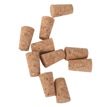 

New 10pcs Tapered Corks Stoppers DIY Craft Art Model Building 22*17*35mm