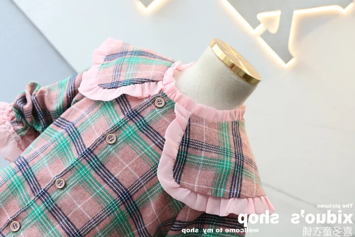 Новое поступление, осенняя Модная хлопковая блузка для девочек детские топы принцессы, блузки для девочек