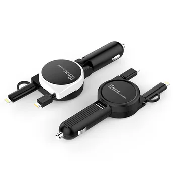 3.1A 車の充電器は、高速シガーライターアダプタスプリッタと 2 デュアル usb 自動ユニバーサルカースタイリング