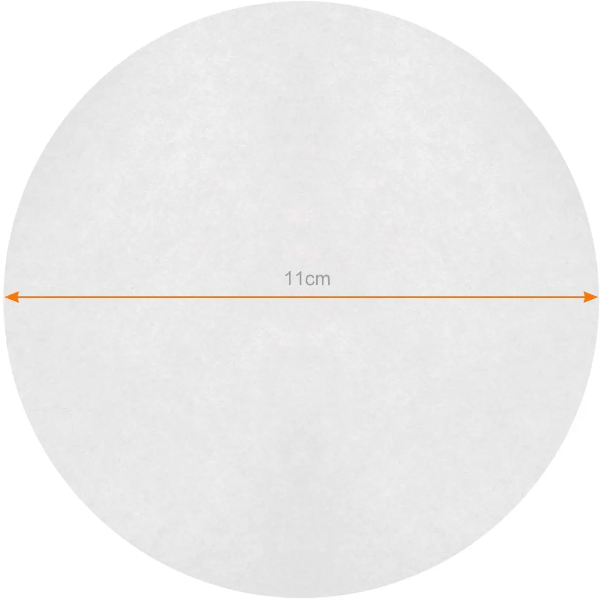 100pcs 4/4.5Inch Hamburger Patty Paper Non Stick Parchment Paper Round Wax Sheet for Storing Freezing Cake Baking Cookie hamburger patty paper