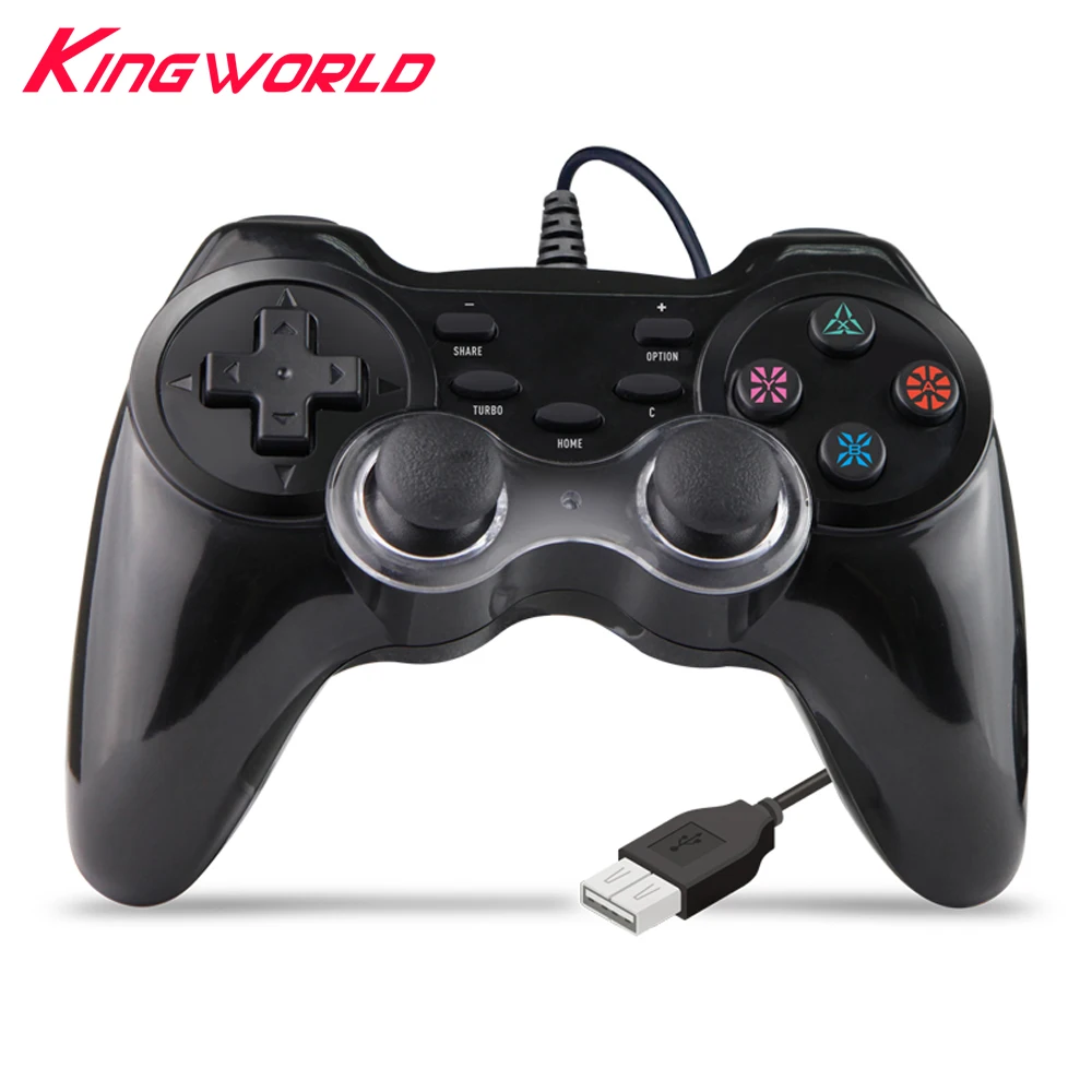 Проводной геймпад мульти игровой контроллер Джойстик для PS4/PS3 для ПК 360 с функцией Turbo
