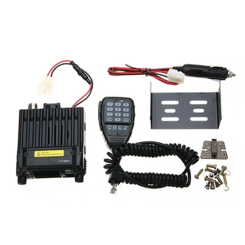 

KT8900D Color Screen Transceiver Long Distance Car Dual Band With Programming Cable Truck Quad Standby Mobile Radio Compact Mini