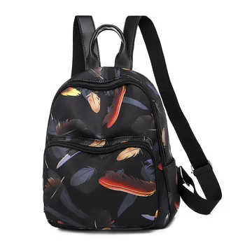 

2020 New Oxford Cloth Ethnic Style Backpack Backpack Canvas Lightweight Backpack College Wind Casual Dual Purpose Women Backpack