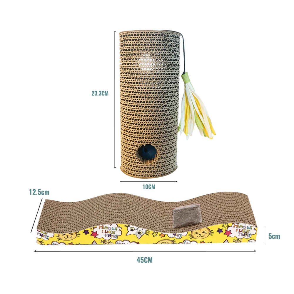 Когтеточка для кошек товары для домашних животных гофрированная бумага для кошек Когтеточка доска для кошачьего домика