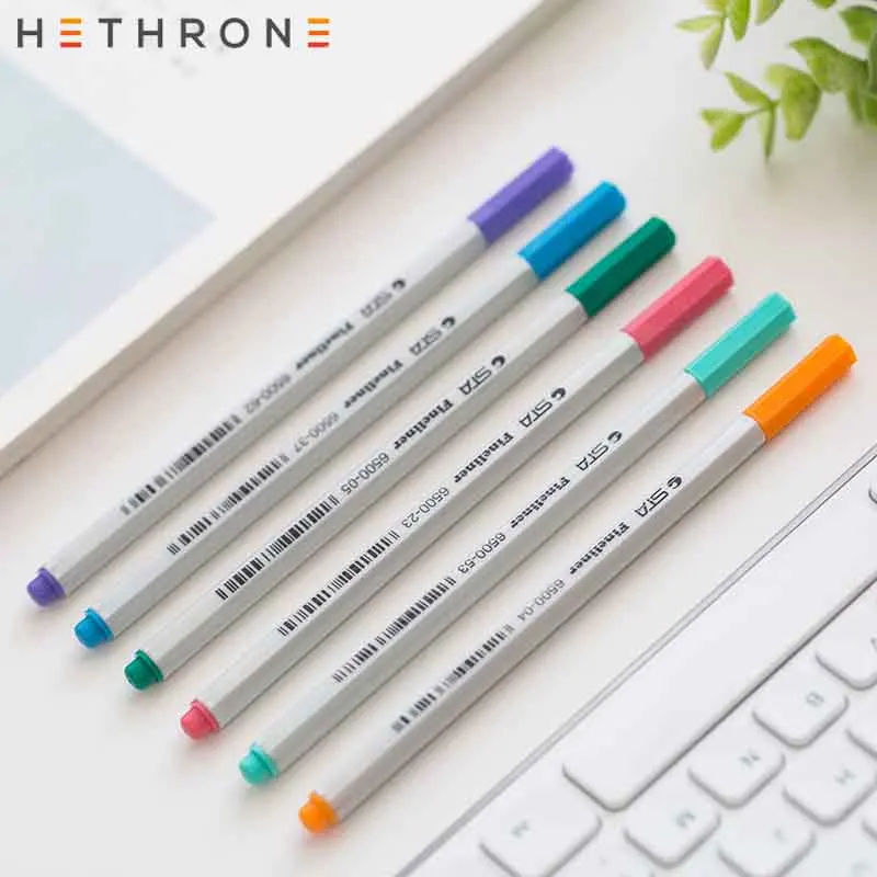 Hethrone 25 шт./компл. с плавно меняющимся цветом маркер ручка красочные острый художественный маркер для белой доски поставки картины офисные Маркеры ручки