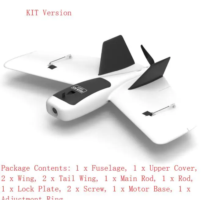 ZOHD Dart Sweepforward 635 мм Летающий видеосамолет крыло EPP FPV воздушная съемка полета 12A ESC 1806 2000KV мотор дроны игрушка в подарок - Цвет: KIT only frame