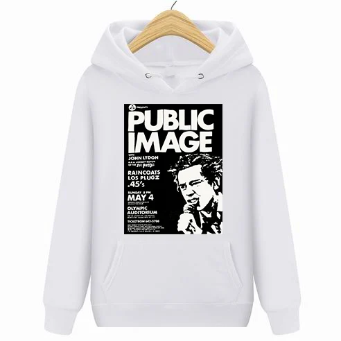 PIL винтажный флаер белые толстовки свитшоты новые Sz XL панк секс пистолеты Damned Clash панк рок