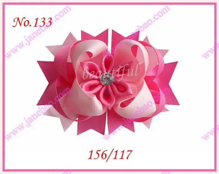 140 шт романтические банты для волос Kanzashi бутик заколки для волос популярные аксессуары для волос для девочек