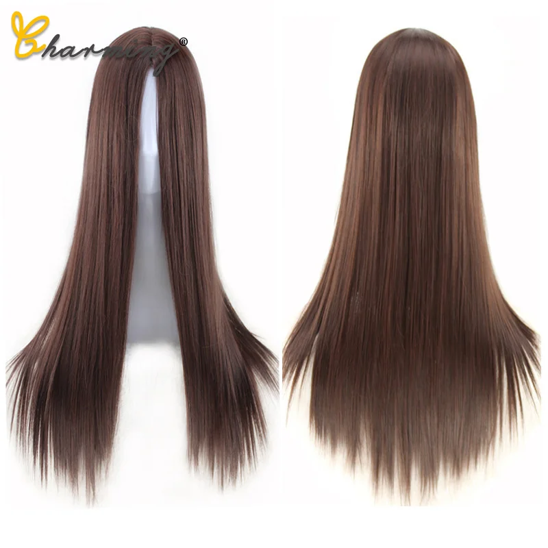 Длинные черные прямые волосы. Хвост 18-6-6. Ненастоящие волосы. Разноцветный парик. Накладной хвост на ленте.