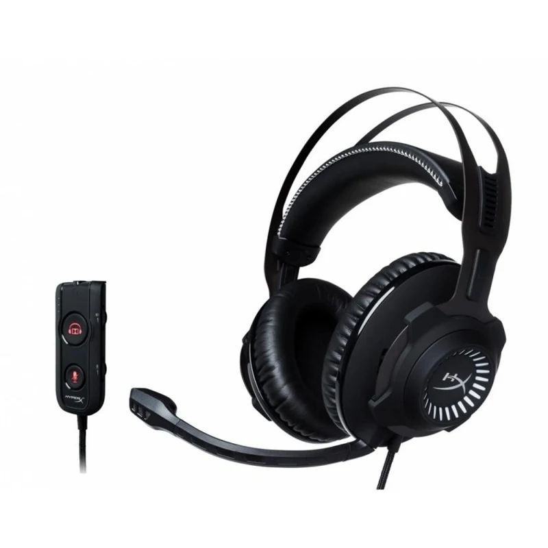 Гарнитура HyperX Cloud Revolver S проводная звук 7.1 12–28000 Гц 30 Ом цвет: черный с серым| |