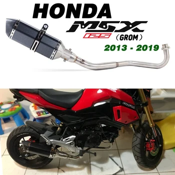 M3 Motorcycle Exhaust Full System Middle Pipe Muffler Slip On For Honda M3 MSX 125 MSX125 SF 2013 To 2020 Exhaust