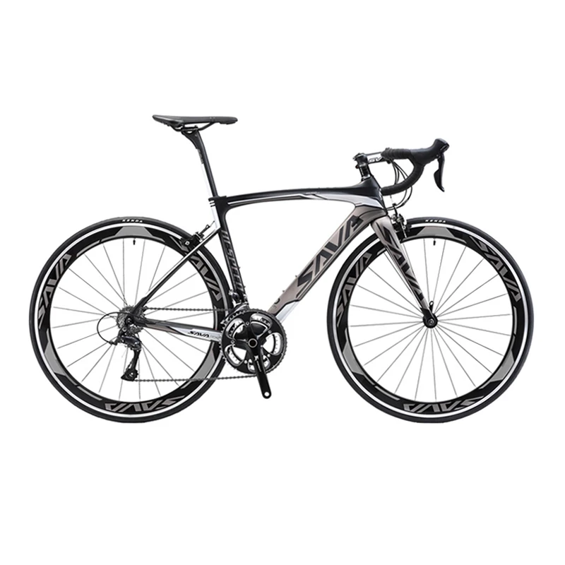 Карбоновый дорожный велосипед SAVA 700C скоростной из углеродного волокна с SHIMANO TIAGRA