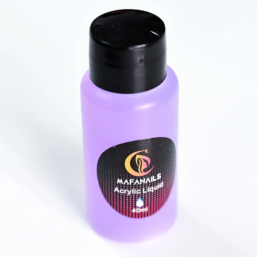 Nail Acrylic Liquid 40Ml 1.3OZ Monomer Acrylic Liquid For Acrylic Build Nails Art Extension