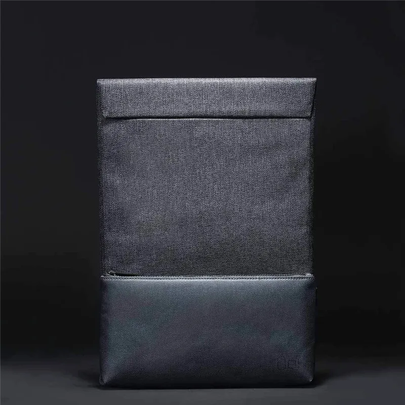 Xiaomi 90 очков городские простые сумки для ноутбуков с клапаном для Macbook Pro 12 дюймов лайнер сумка Защитная Сумка 90Fun для мужчин/женщин офиса - Цвет: Dark gray