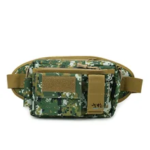 GE Рыбалка Спорт на открытом воздухе камуфляж маленький кошелек decontructable тройное использование комбинации бумажник тактический пояс Сумка через плечо