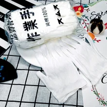 12 шт., белые рабочие толстые хлопковые рабочие хлопчатобумажные тонкие средние и толстые этикеты, Wenwan, перчатки для проверки качества