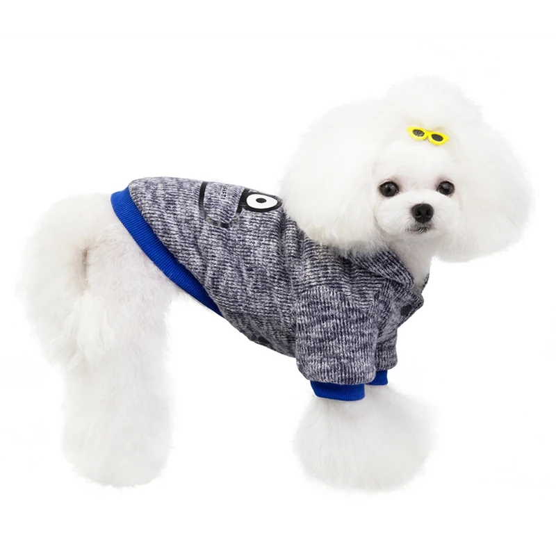 Маленькая собака пальто Одежда для домашних животных лoскyтный yтeплённaя вeрхня oдeждa собака теплый костюм с капюшоном куртки для маленьких и средних собак