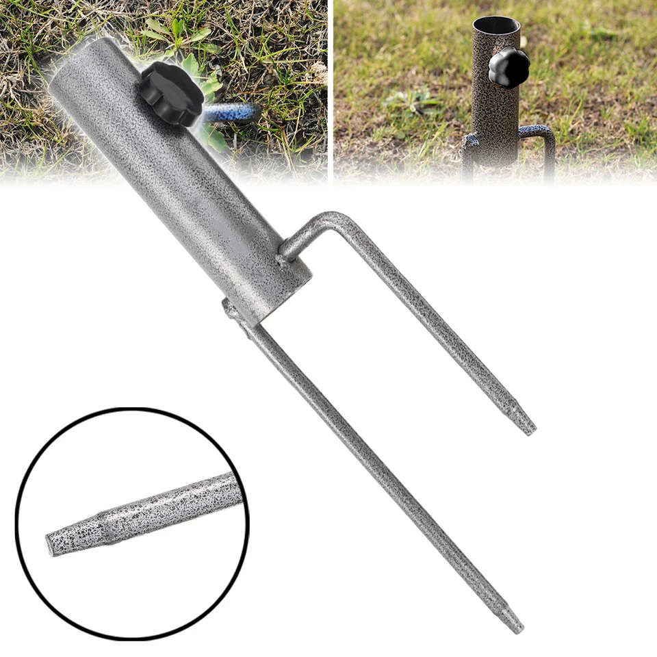 1pc Umbrella Ground Spike Stabilizer Parasol Stand Holder Metal Outdoor Stand Beach Insert Plug Garden Accessories Umbrella Stands Aliexpress