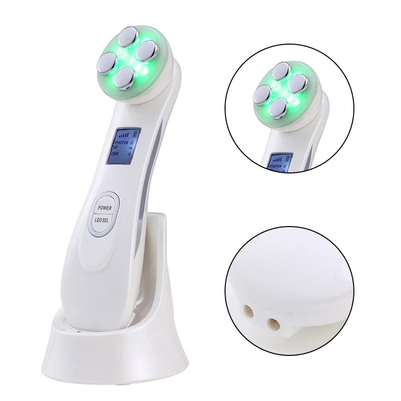 

Hot Facial Mesotherapy Electroporation RF Radio Frequency LED Photon Lifting Tighten Wrinkle Removal Skin Care Machine