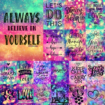 

5D DIY diamond painting Starry Sky letter Words Diamond embroidery pattern Full cross stitch kit mosaic home decor