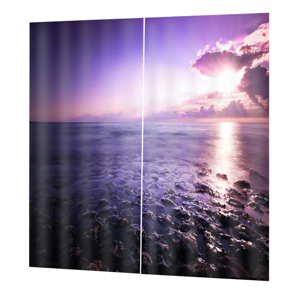 

Top Blackout Curtain Panel Window Screening Window Drapes 170*200cm Elegant Living Room Bedroom Decorative Curtains DZGT016