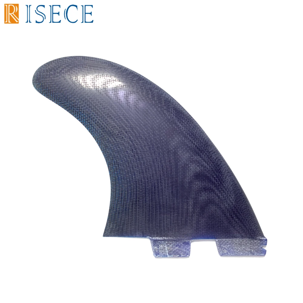 

2PC/SET FCS2 Fiberglass Surfborad Fin Twin Fins Large FCS2II Surf Fin Solid Glass Fiber Fin