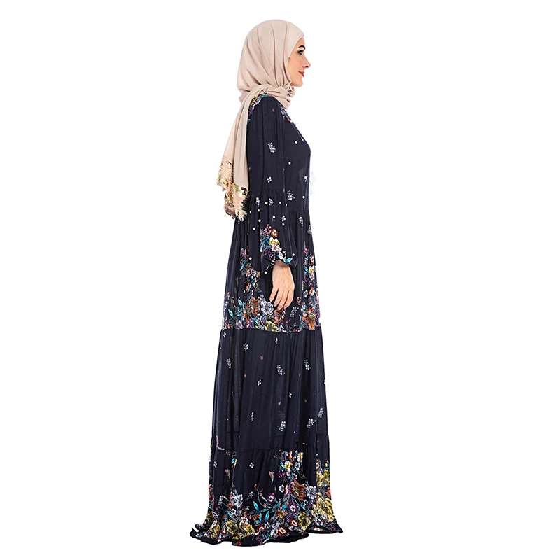 Abaya Турция исламский, арабский мусульманское длинное платье Caftan Дубай Кафтан Марокканский Арабский Tesettur Elbise vestidos robe Longue платье хиджаб