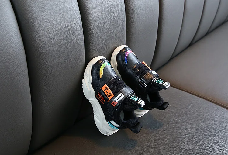 Spring Autumn Children Shoes Boys Girls Sports Shoes Fashion Brand Casual Breathable Outdoor Kids Sneakers Boys Running Shoes
