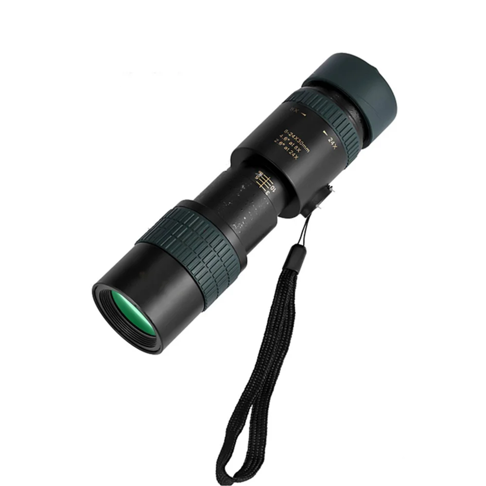 10 шт. однотрубный зум PRONITE с одним объективом 8-42X30 HD светильник с высоким разрешением светильник ночного видения Монокуляр