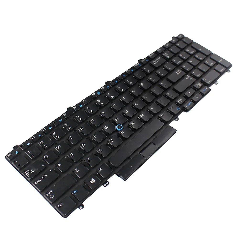 Backlit Keyboard Pointer /& Buttons for Dell Latitude E5550 E5570 Laptops 383D7