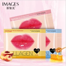 Изображения уход за кожей кристаллическая коллагеновая маска для губ увлажняющая эссенция Уход за губами подушечки для ухода за губами от старения против морщин патч-подушечка Гель для макияжа