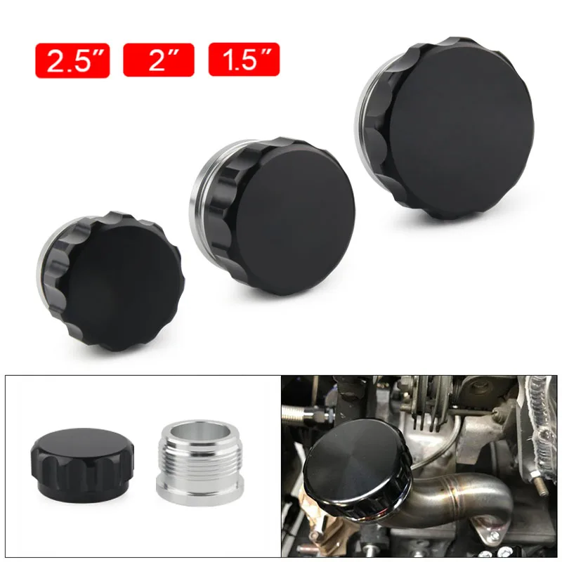 Tapón de soldadura de aluminio Universal 1,5 ",2", 2,5 ", tapa de tanque de sobretensión de combustible, tapas de depósito de aceite y radiador y refrigerante - AliExpress y motocicletas