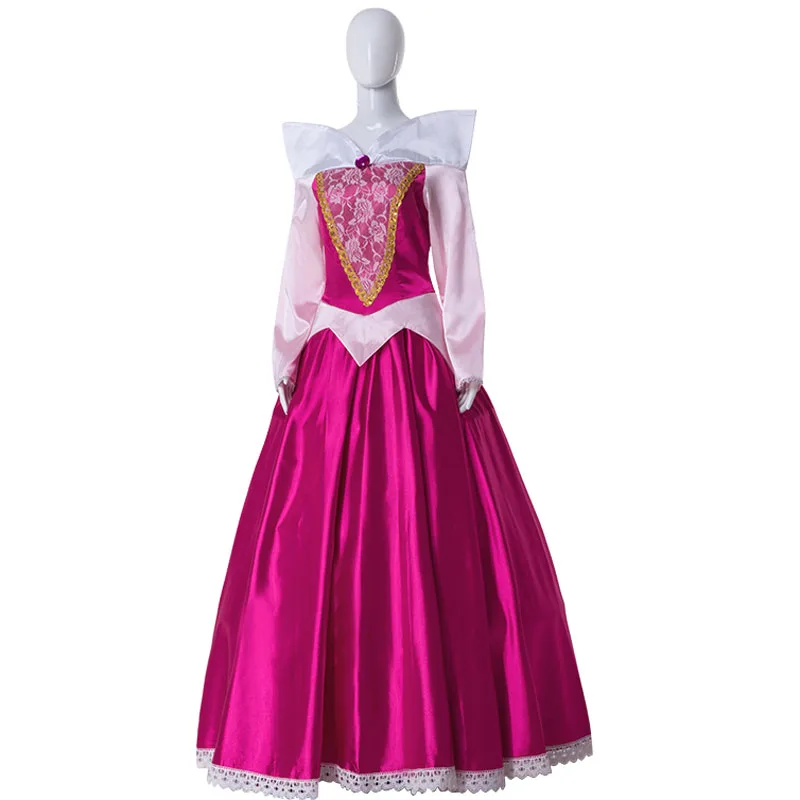 

Custom Made New Arrival Princess Aurora Cosplay Costume For Adult women Party Costume Dress