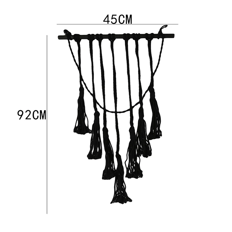 Bohemian Hand Knitting Rope Home Background Bedroom Hanging Decoration Wall Hanging Tapestry Ornament Art Craft Products