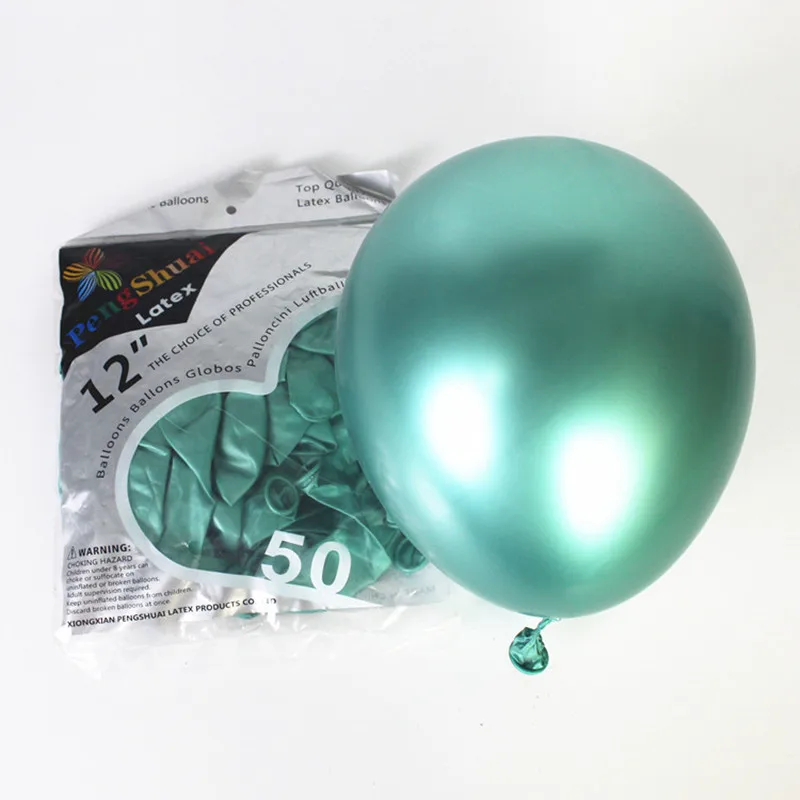 as picture 10pcs 10 шт./лот, металлические, золотые, серебристые, синие, розовые, зеленые, фиолетовые шары на свадьбу с днем рождения, латексные, металлические, хромированные воздушные гелиевые шары - Цвет: as picture 10pcs