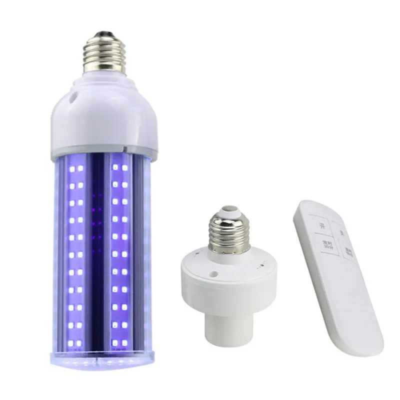 UVRADI profession UV led lighting manufacturer 220V E27 LED Corn Bulb Light UVA 400-405nm